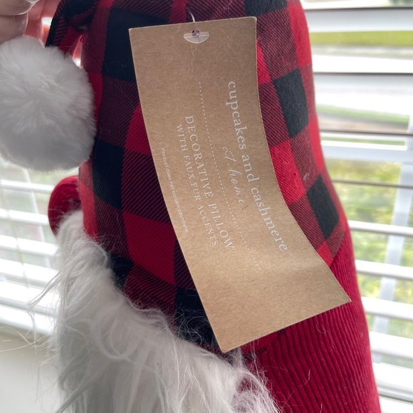 New Cupcakes and Cashmere Gnome Stuffed Plush Pillow - Picture 8 of 12